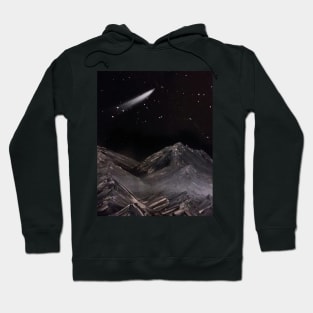 Comet over the mountains Hoodie